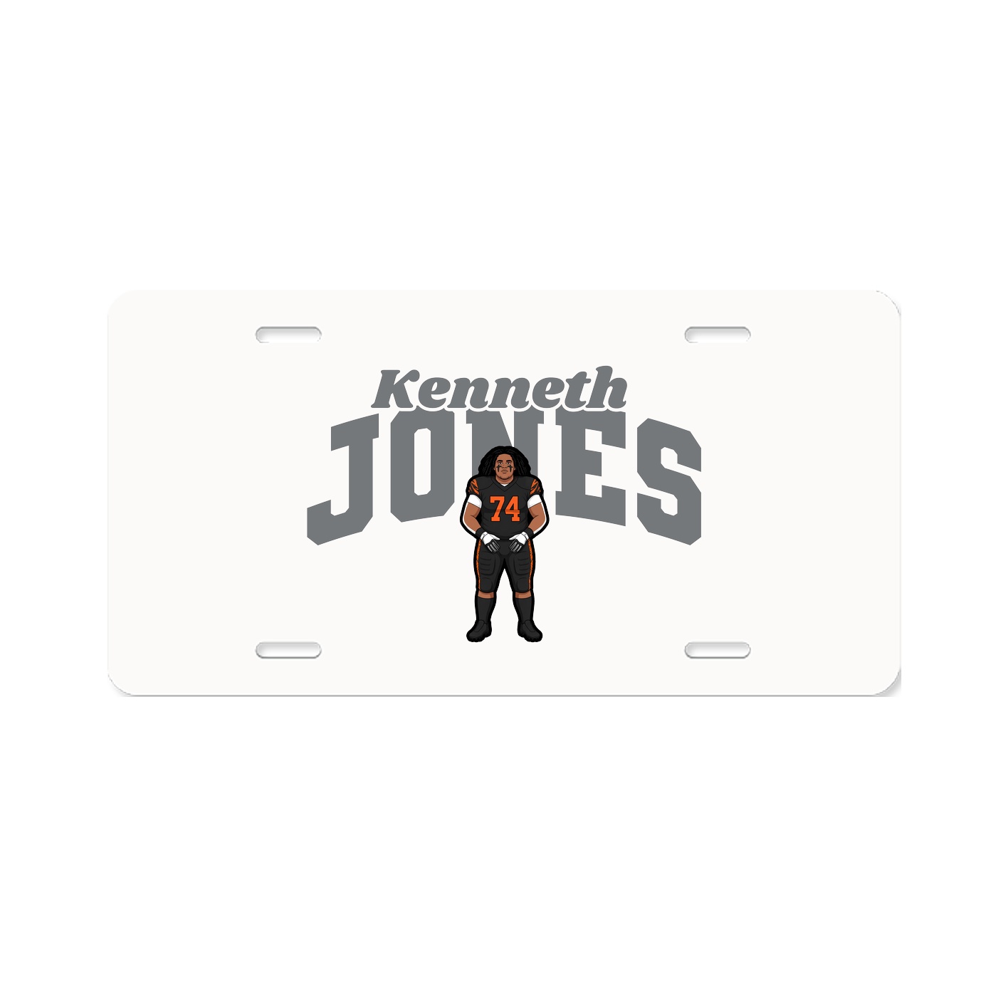 License Plate — Signature Arch in Classic