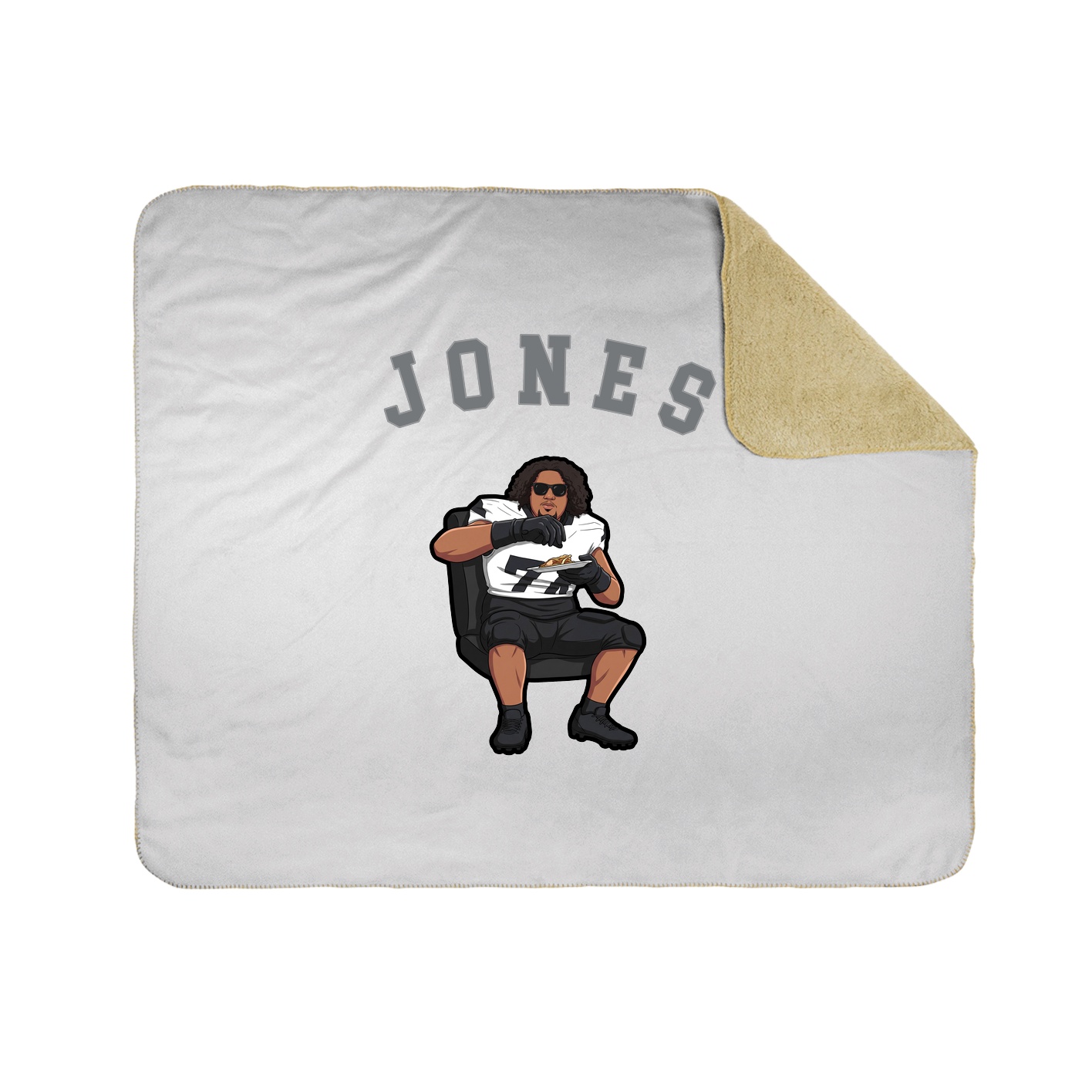 Throw Blanket — Shirsey Arch in White