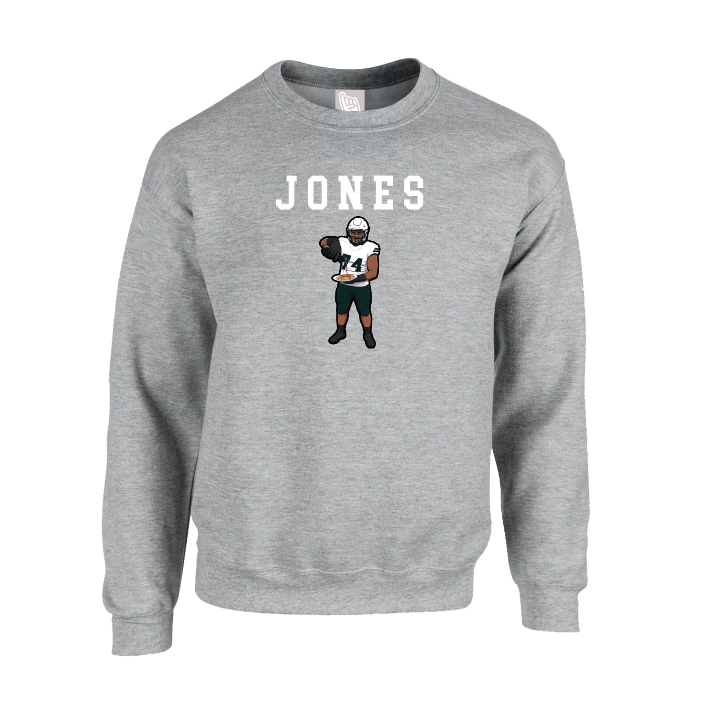 Fleece Crew — Shirsey in Grey