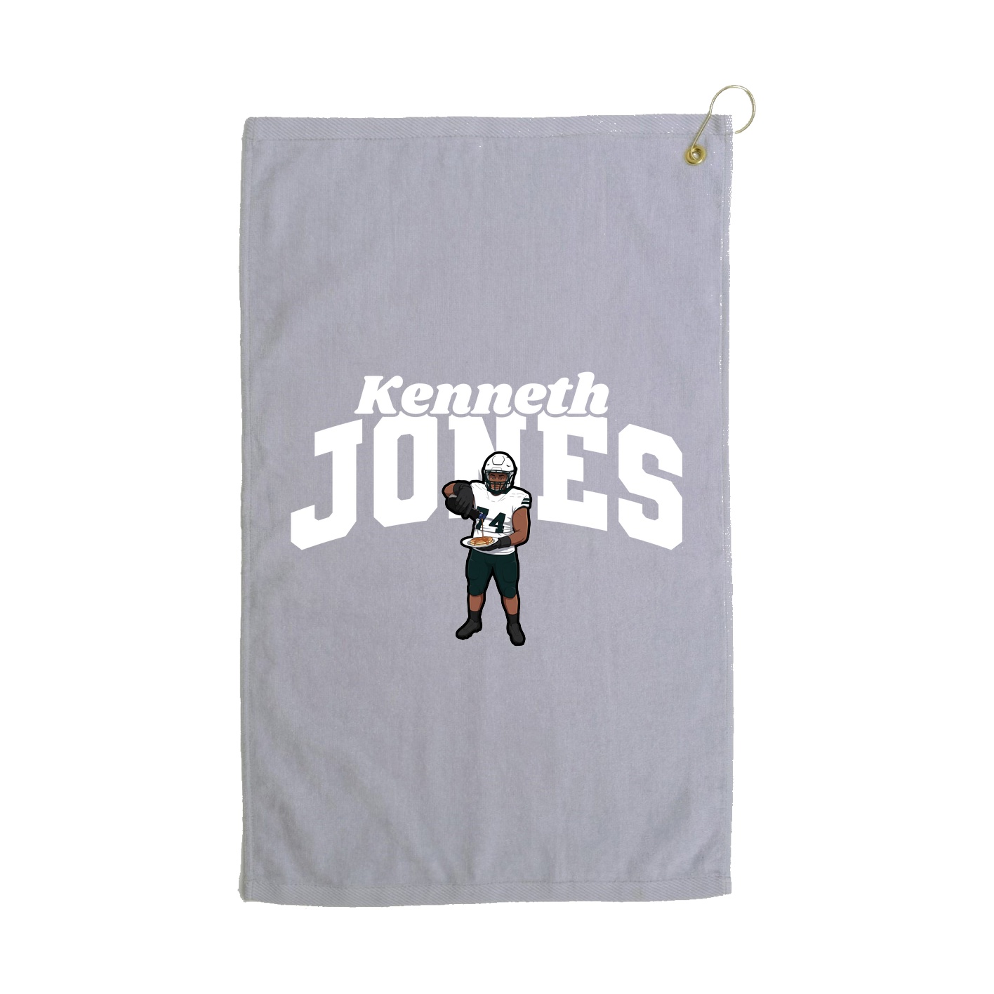 Golf Towel — Signature Arch in Grey