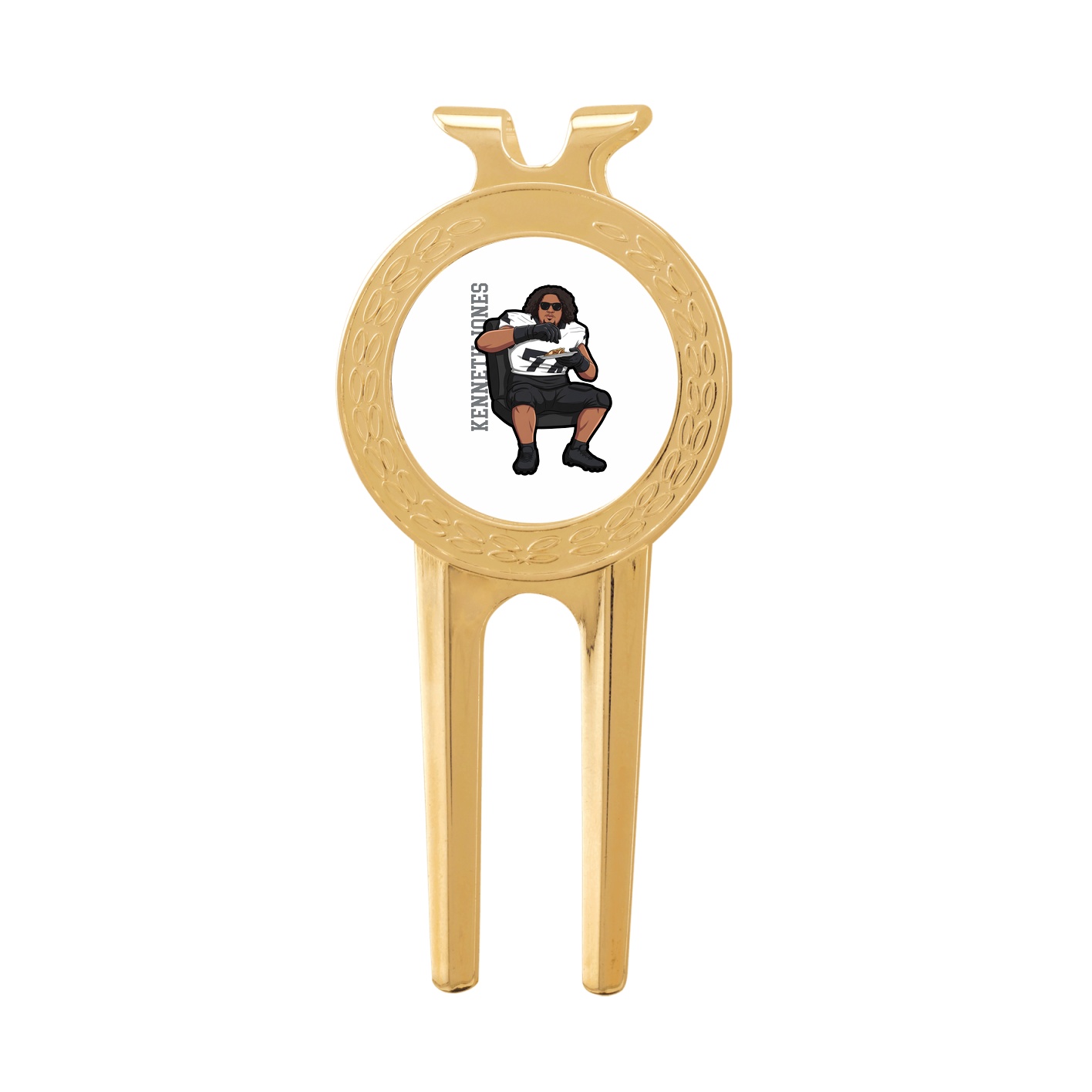 Divot Tool with Ball Marker — Name Vertical in Classic