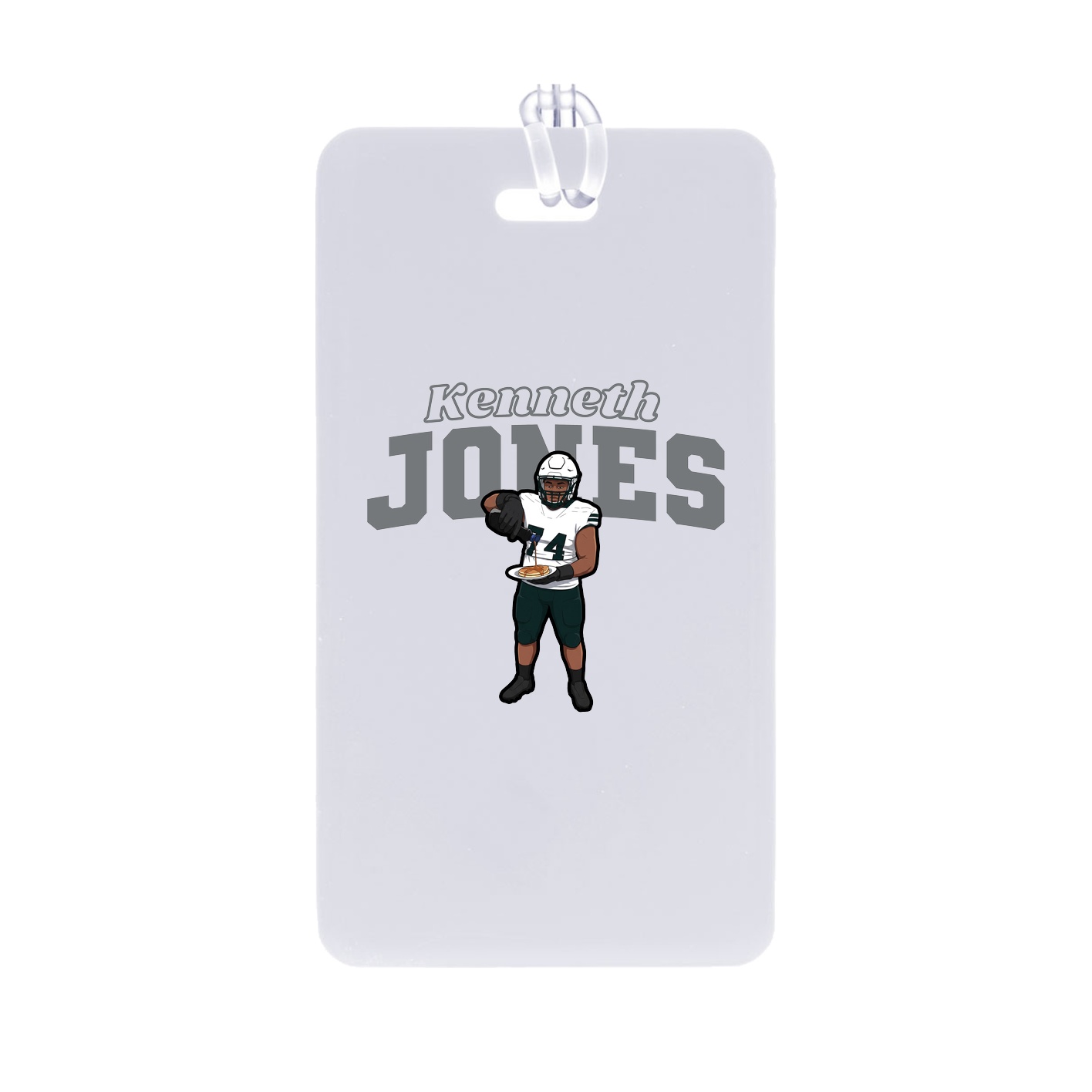 Bag Tag — Name Arch in Classic