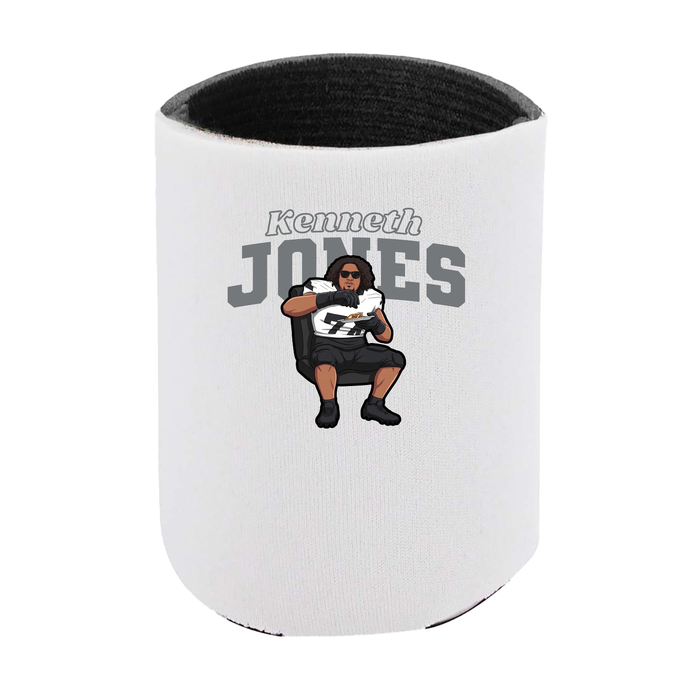 Can Holder — Name Arch in White