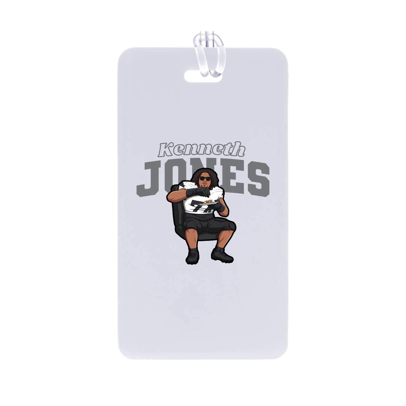 Bag Tag — Name Arch in Classic