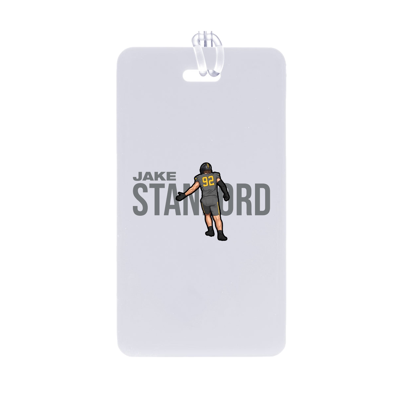 Bag Tag — Player Name in Classic