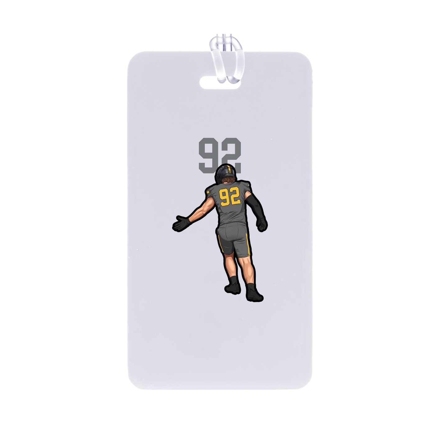Bag Tag — Number Top in Classic