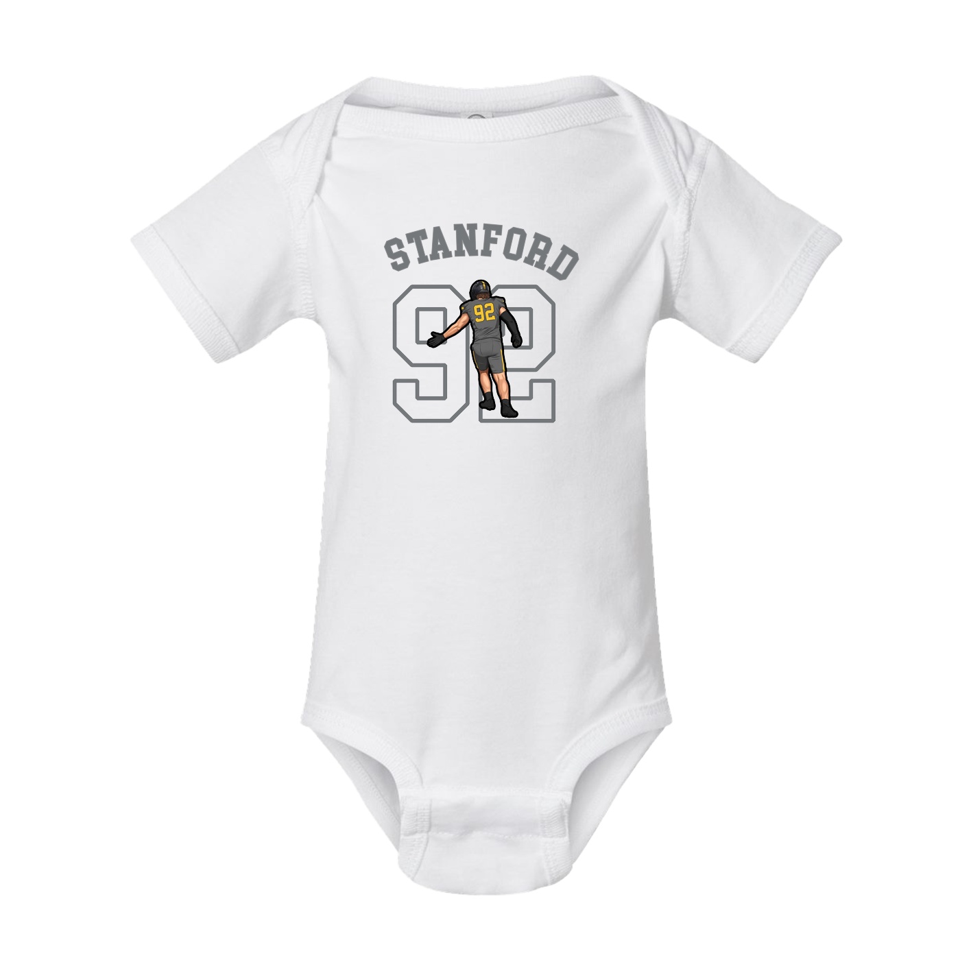 Baby Onesie — Shirsey Arch in White