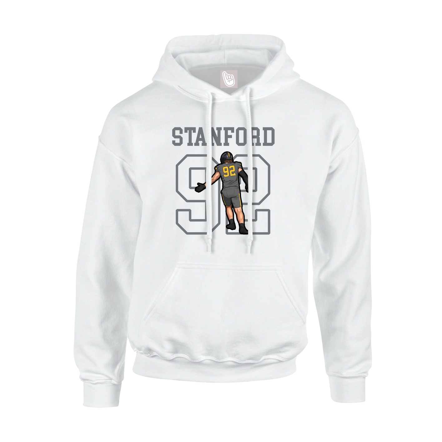 Youth Hoodie — Shirsey in White