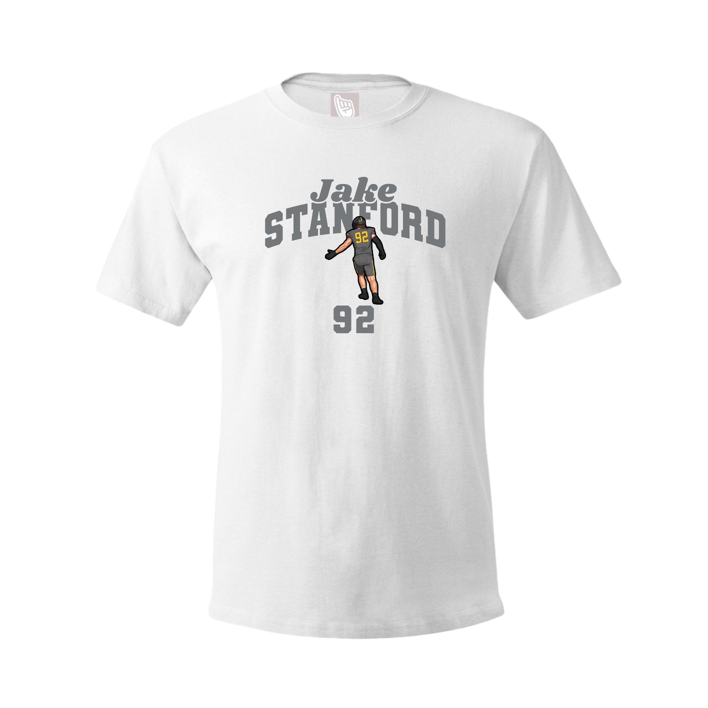 Tee — Signature Arch in White
