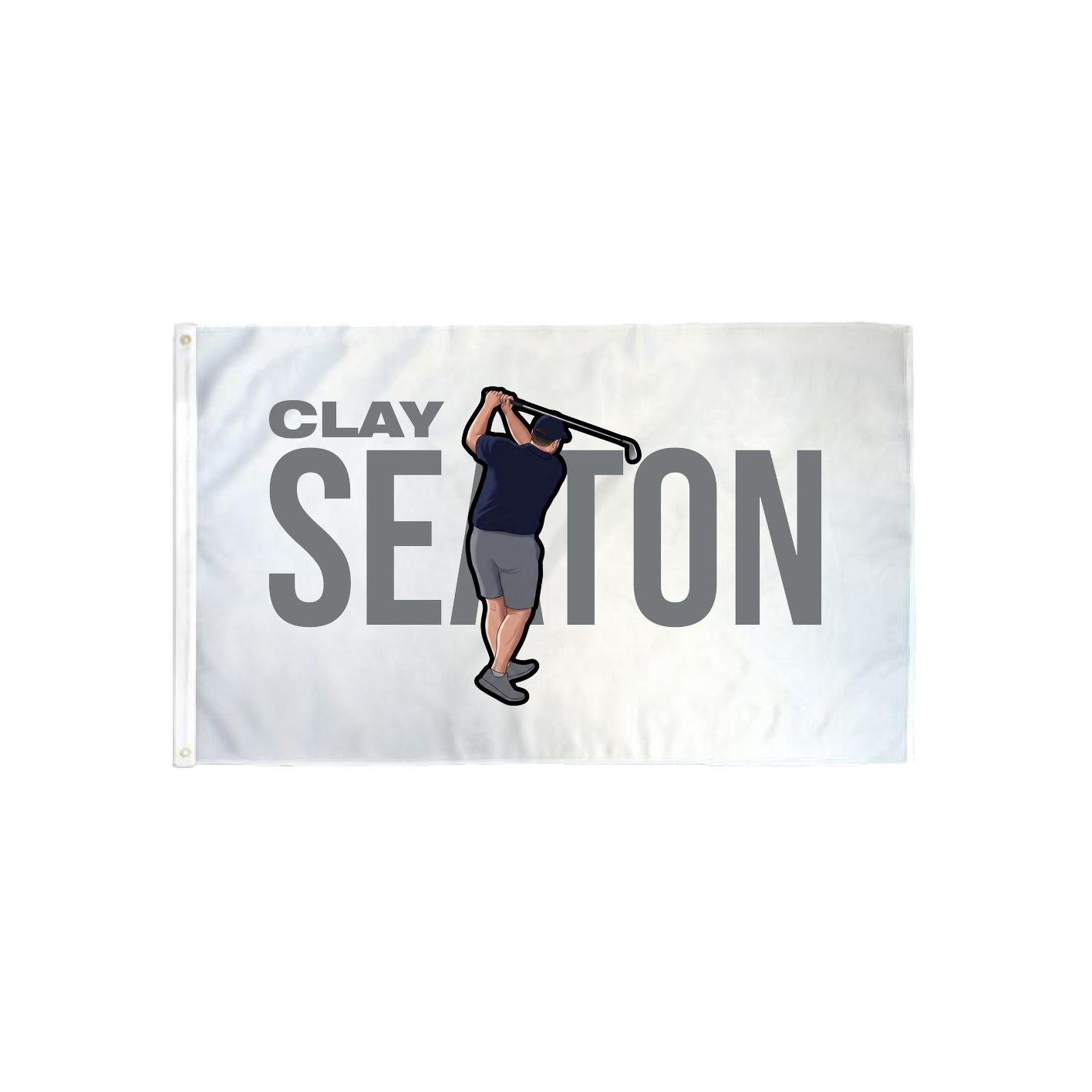 3x5 Flag — Player Name in Classic