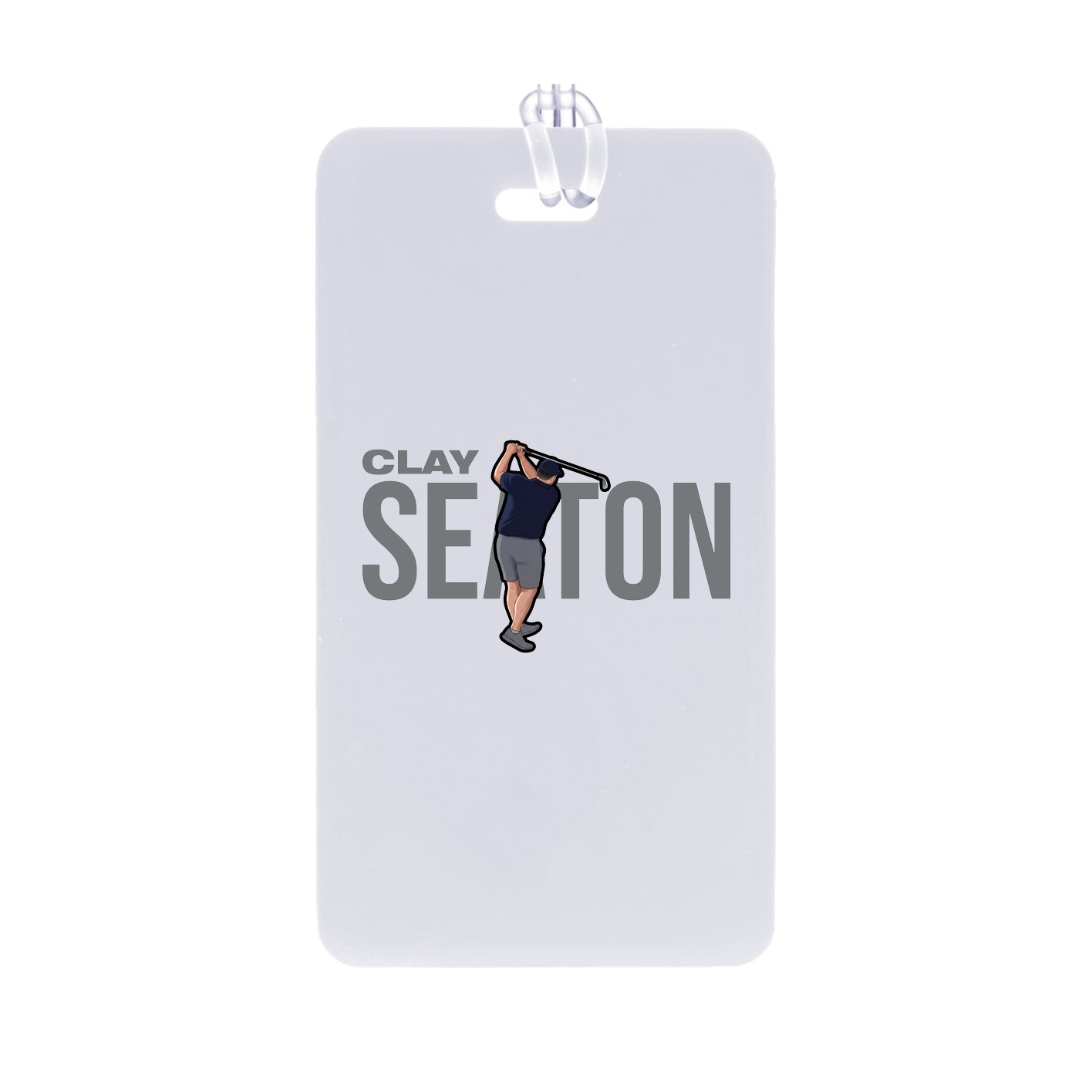Bag Tag — Player Name in Classic