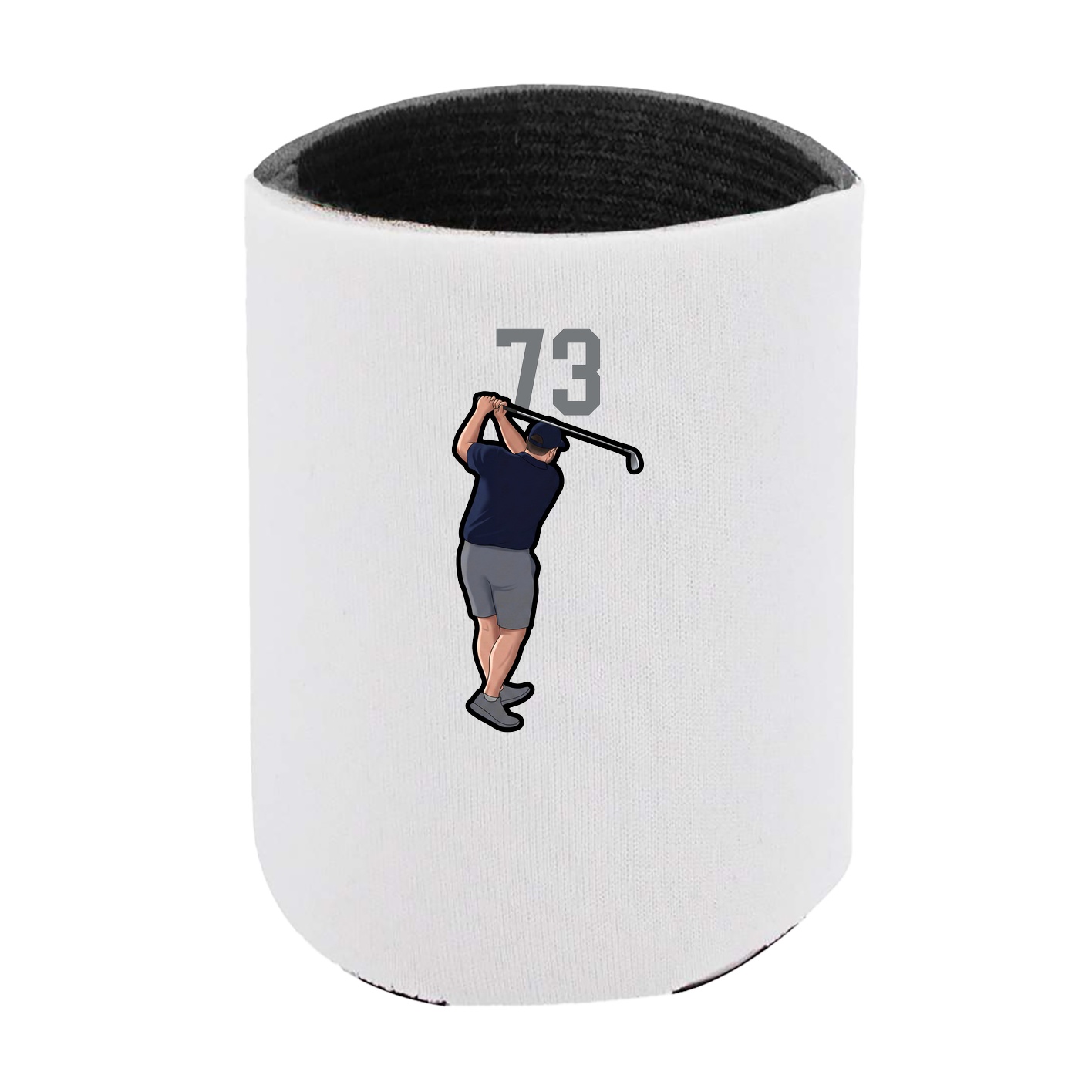 Can Holder — Number Top in White