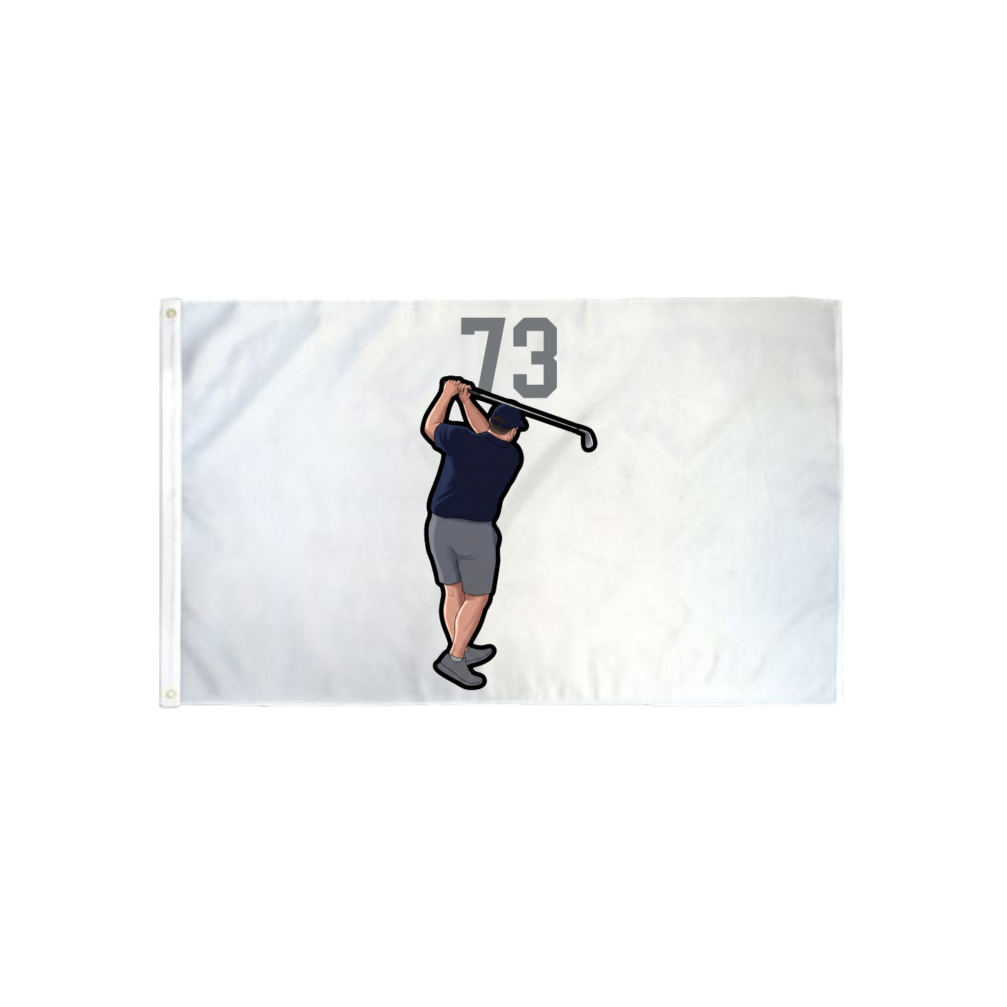 3x5 Flag — Number Top in Classic