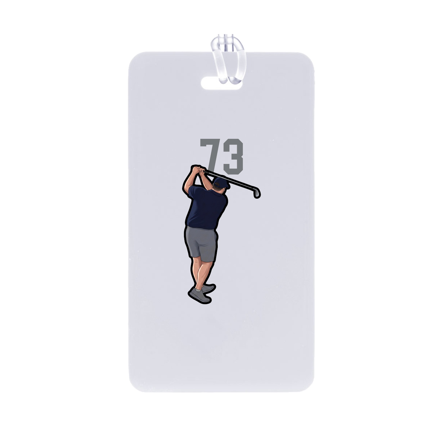 Bag Tag — Number Top in Classic