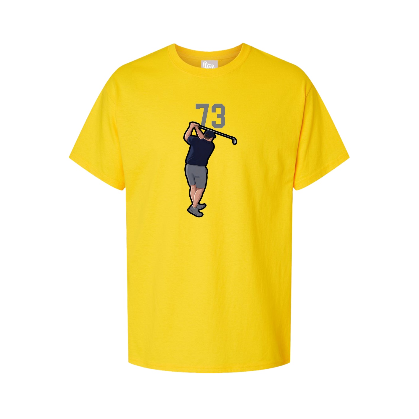 Tee — Number Top in Gold