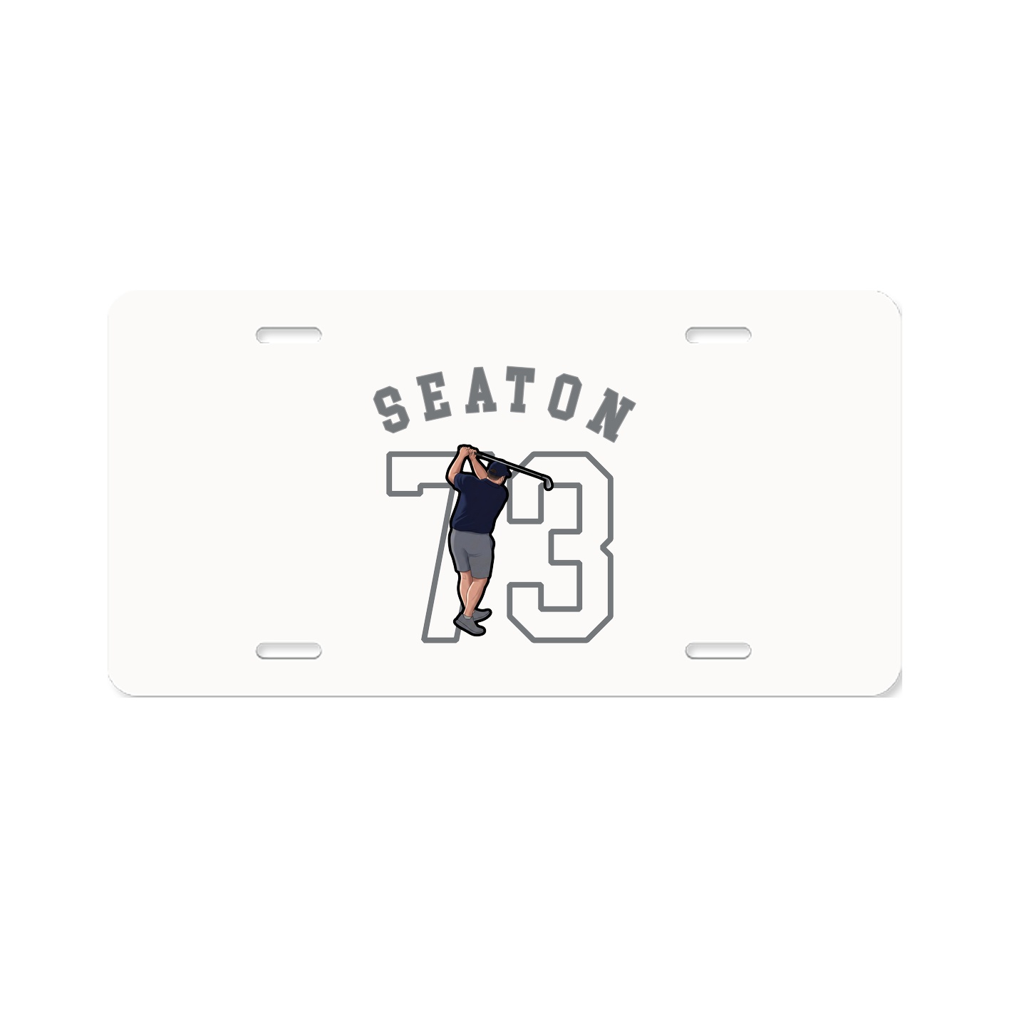 License Plate — Shirsey Arch in Classic