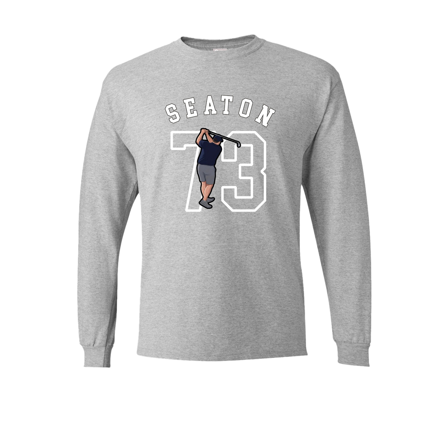Long Sleeve Tee — Shirsey Arch in Grey