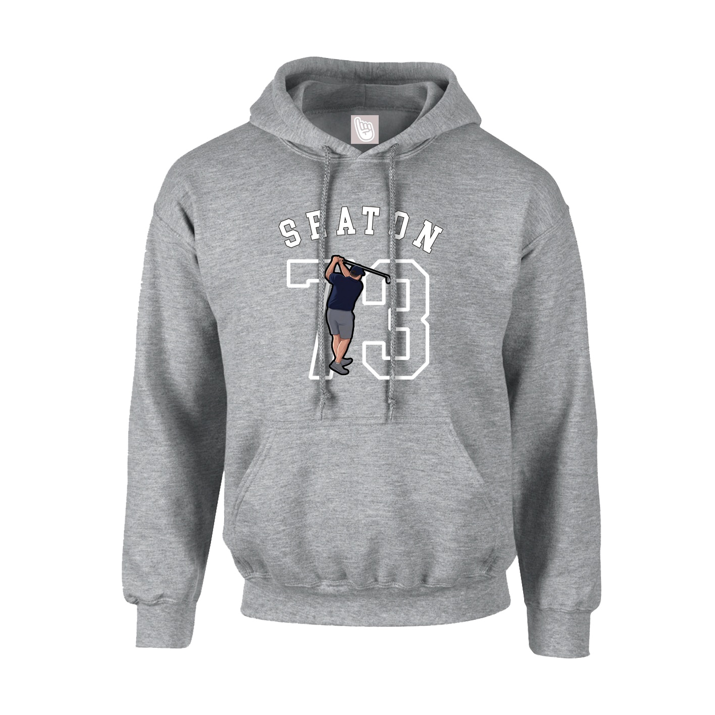 Youth Hoodie — Shirsey Arch in Grey