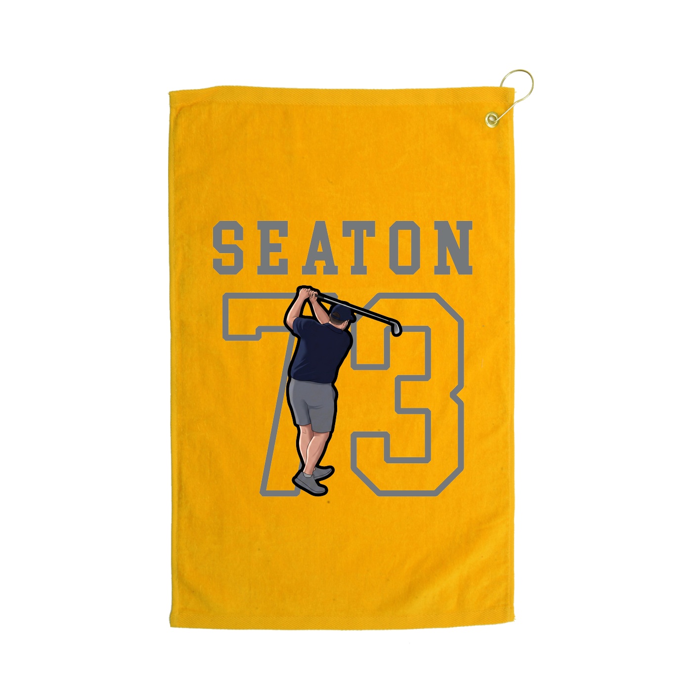 Golf Towel — Shirsey in Gold