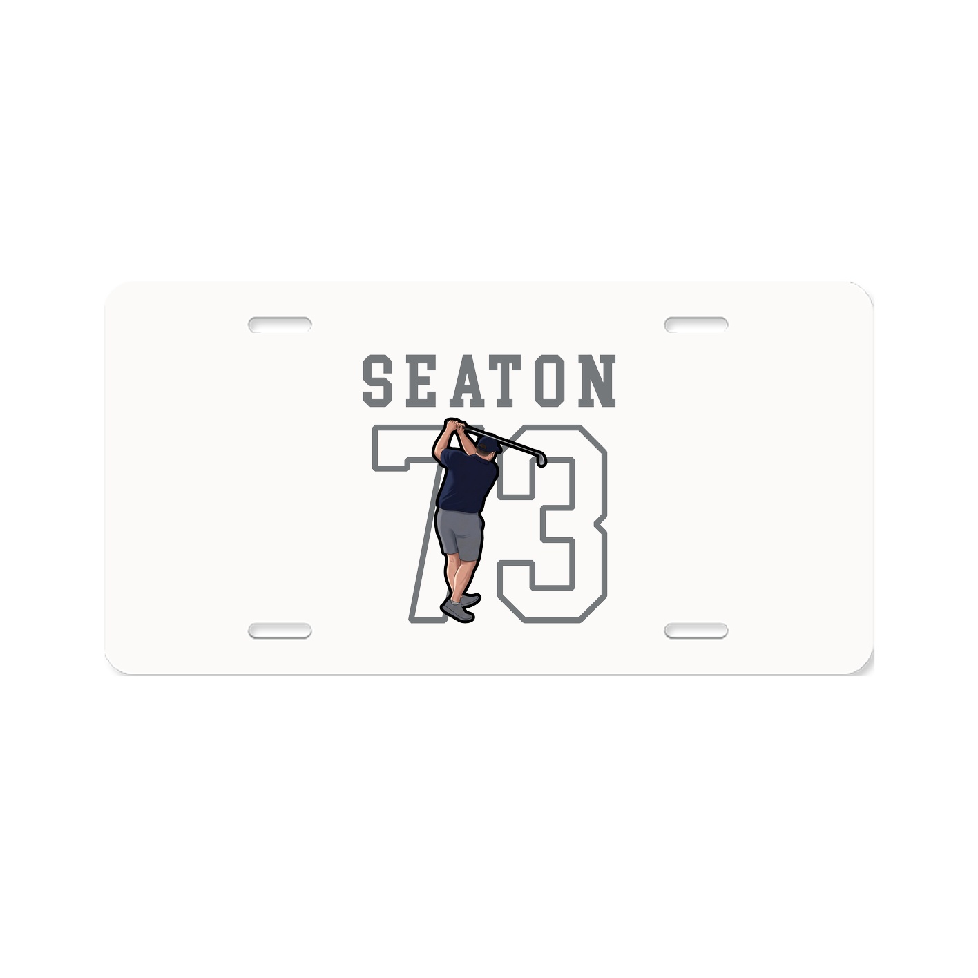 License Plate — Shirsey in Classic