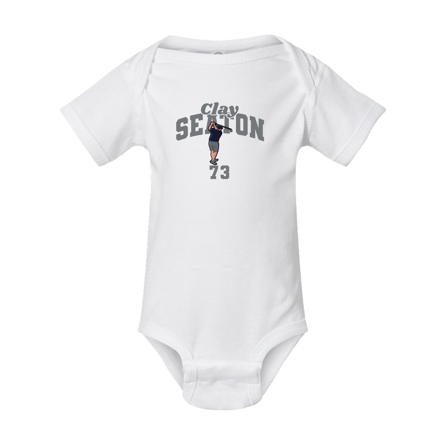 Baby Onesie — Signature Arch in White