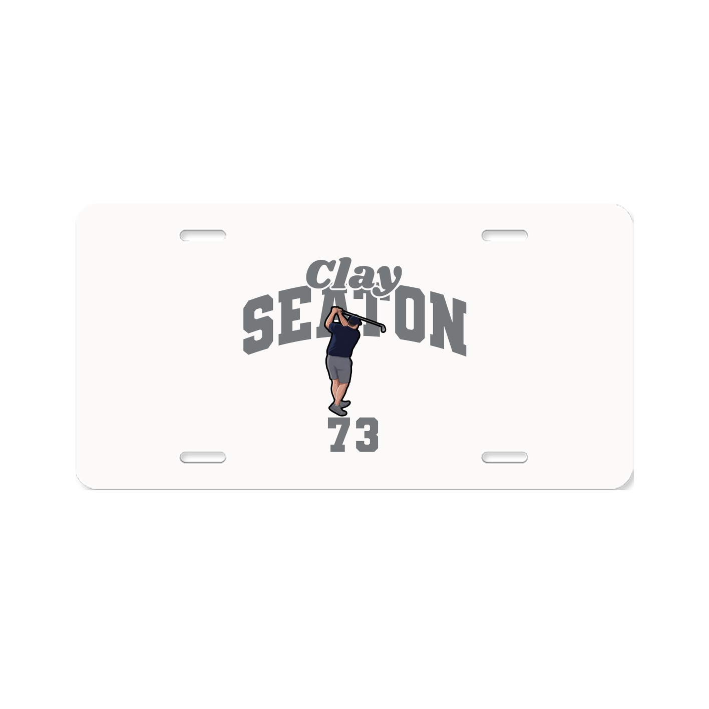 License Plate — Signature Arch in Classic