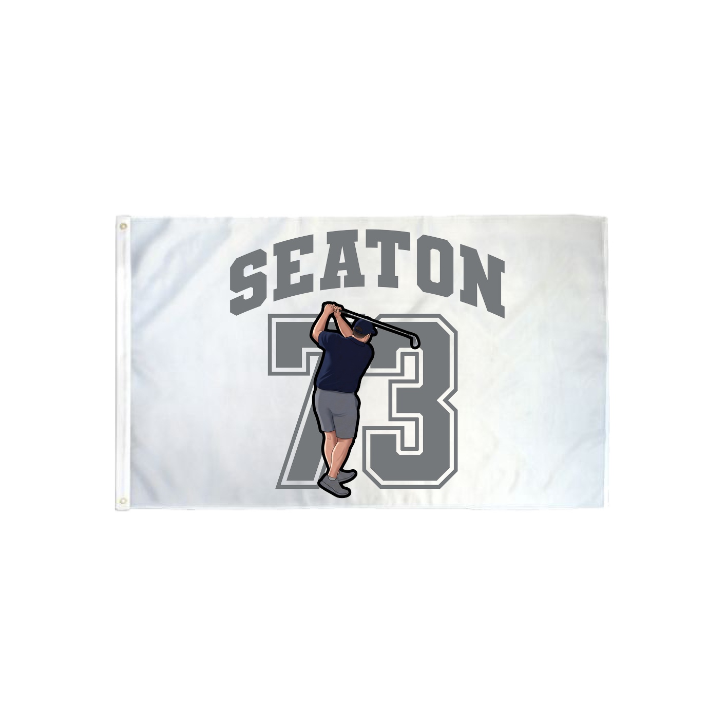 3x5 Flag — Number in Classic