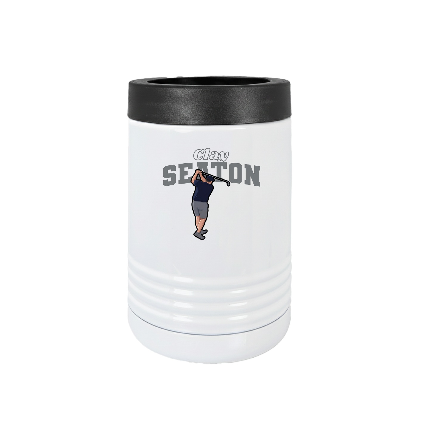 Beverage Holder — Name Arch in White