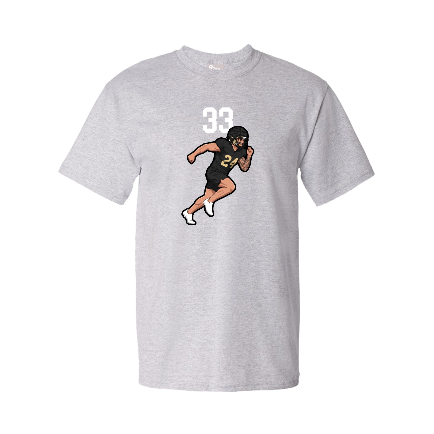 Tee — Number Top in Grey