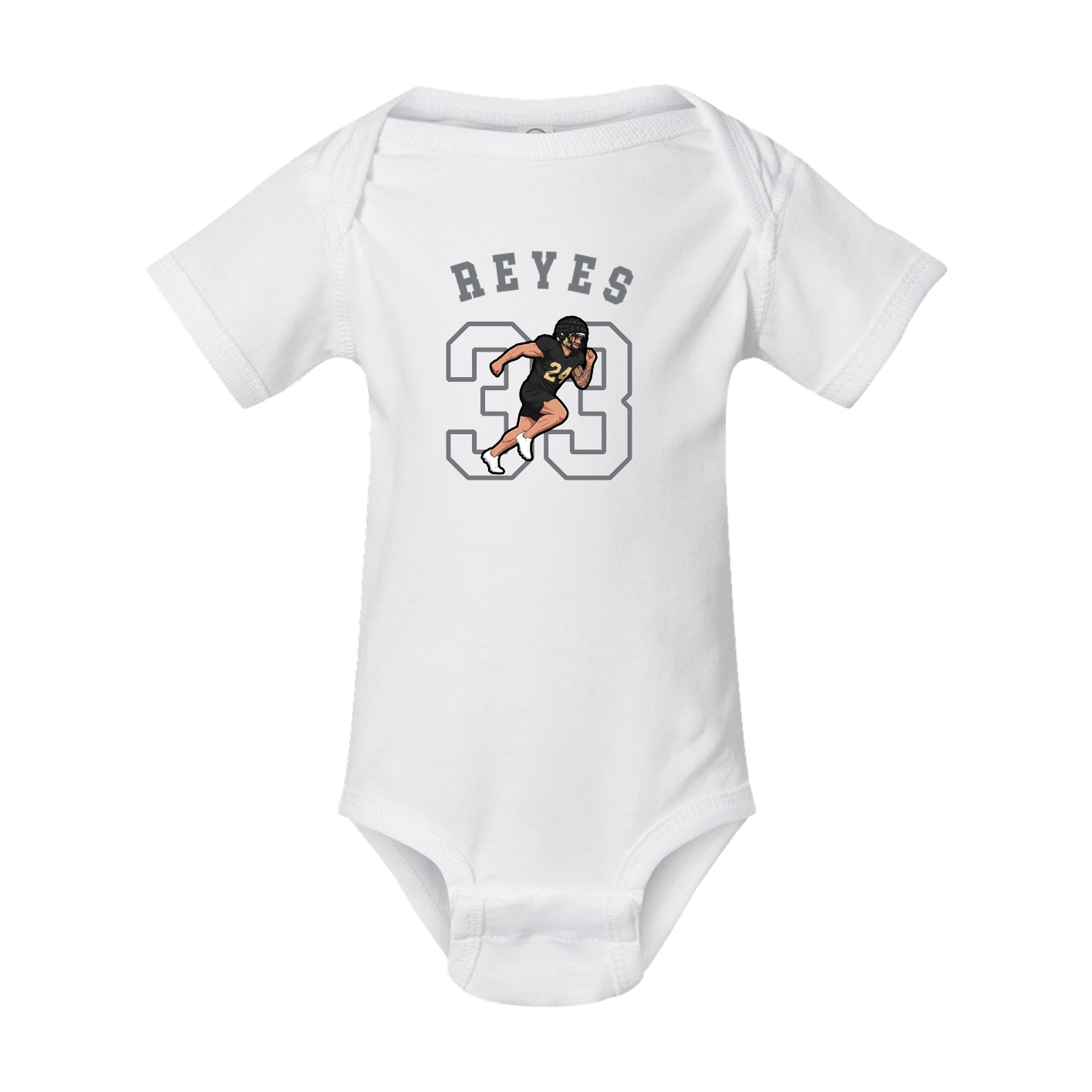 Baby Onesie — Shirsey Arch in White