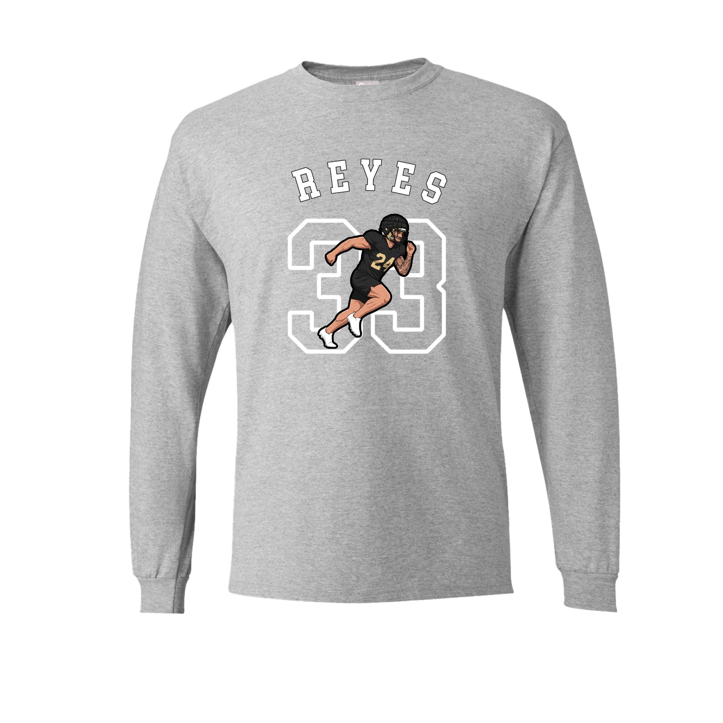 Long Sleeve Tee — Shirsey Arch in Grey