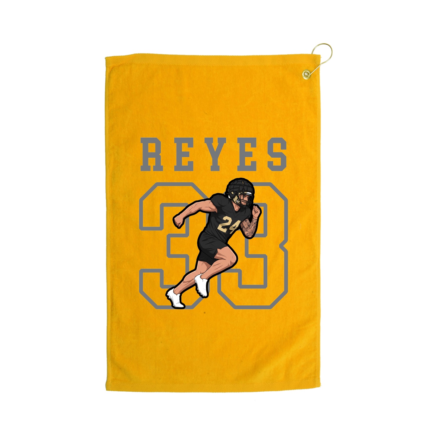 Golf Towel — Shirsey in Gold