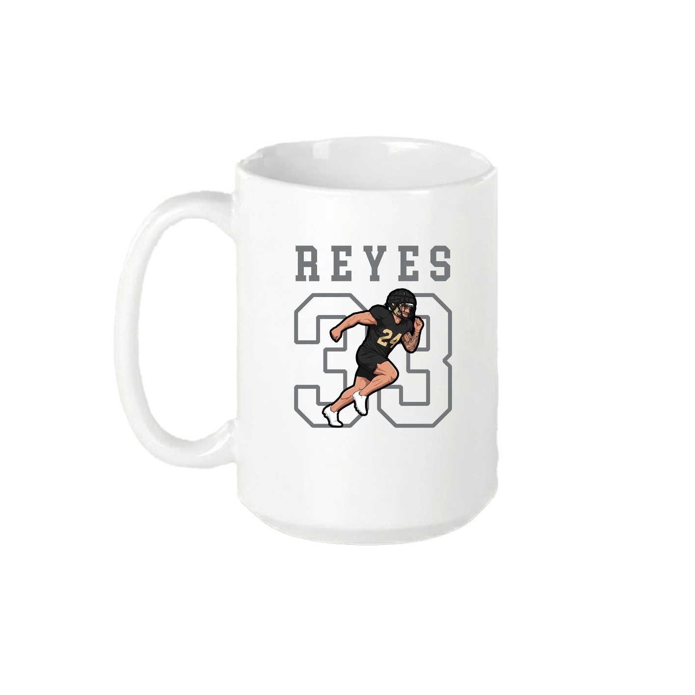 15oz Coffee Mug — Shirsey in White