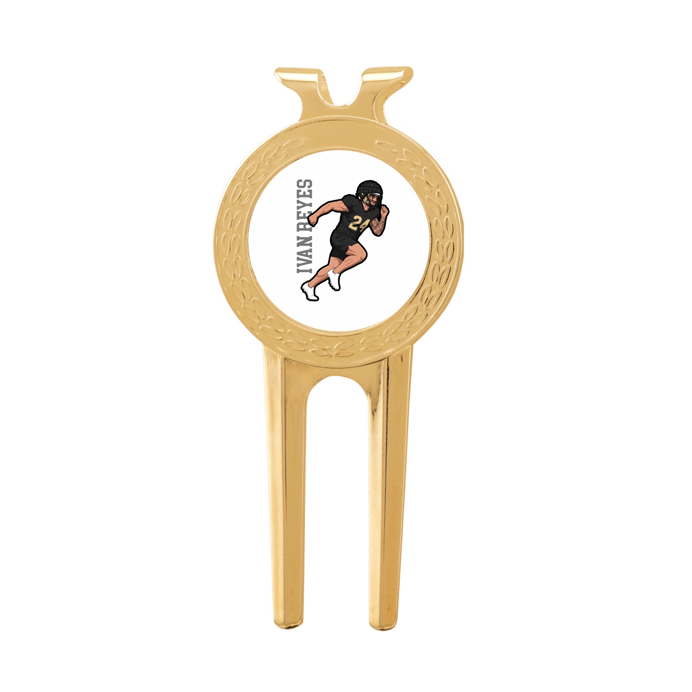 Divot Tool with Ball Marker — Name Vertical in Classic
