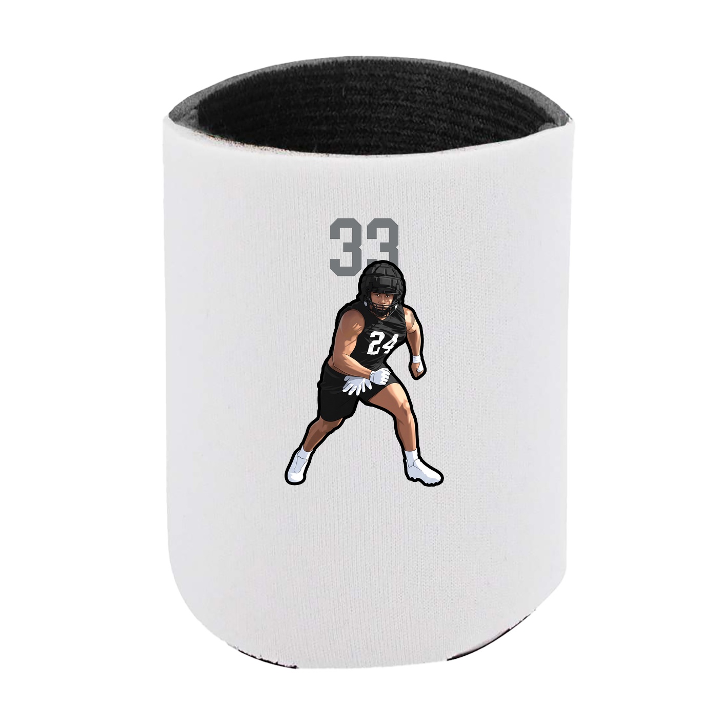 Can Holder — Number Top in White