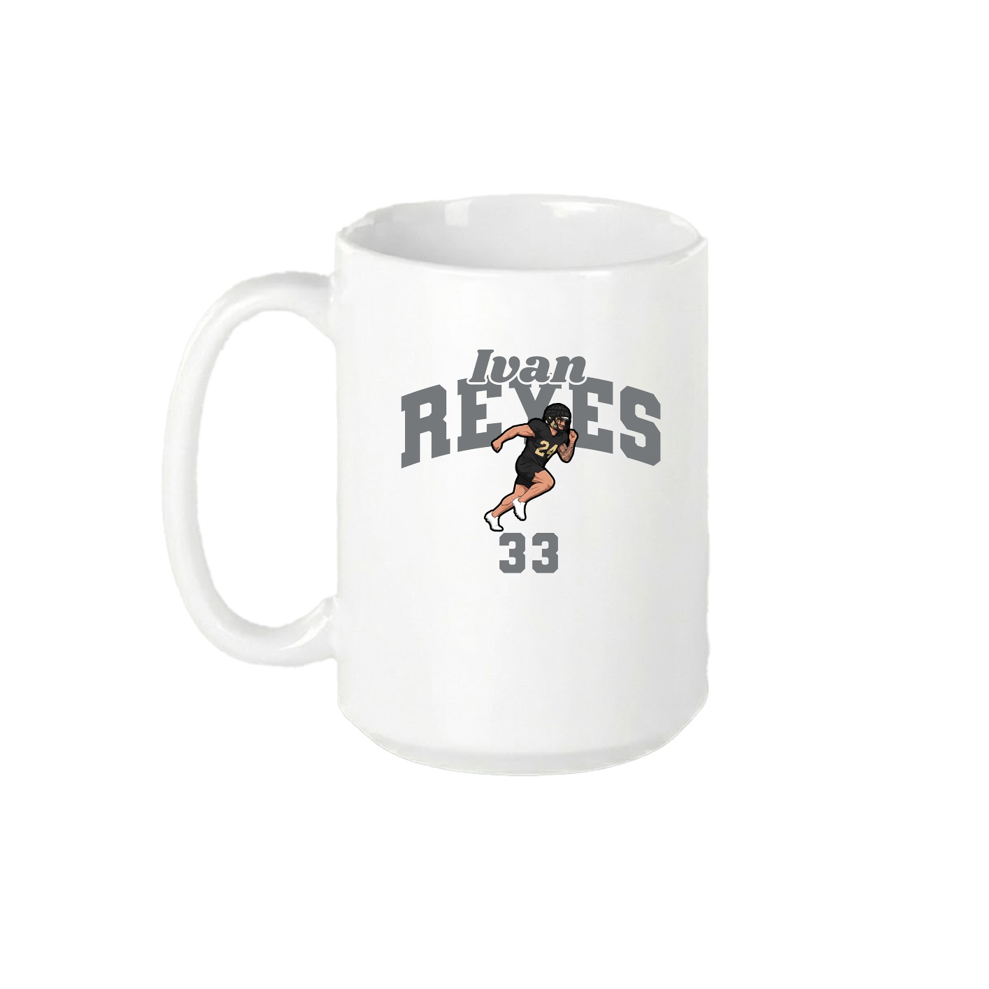 15oz Coffee Mug — Signature Arch in White