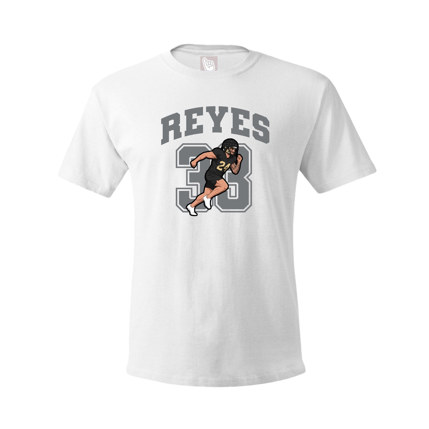 Tee — Number in White