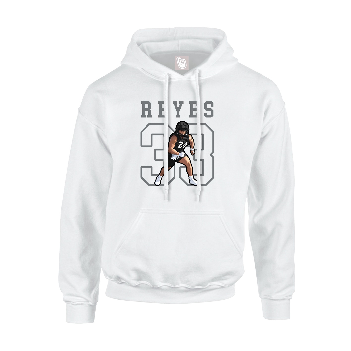 Youth Hoodie — Shirsey in White