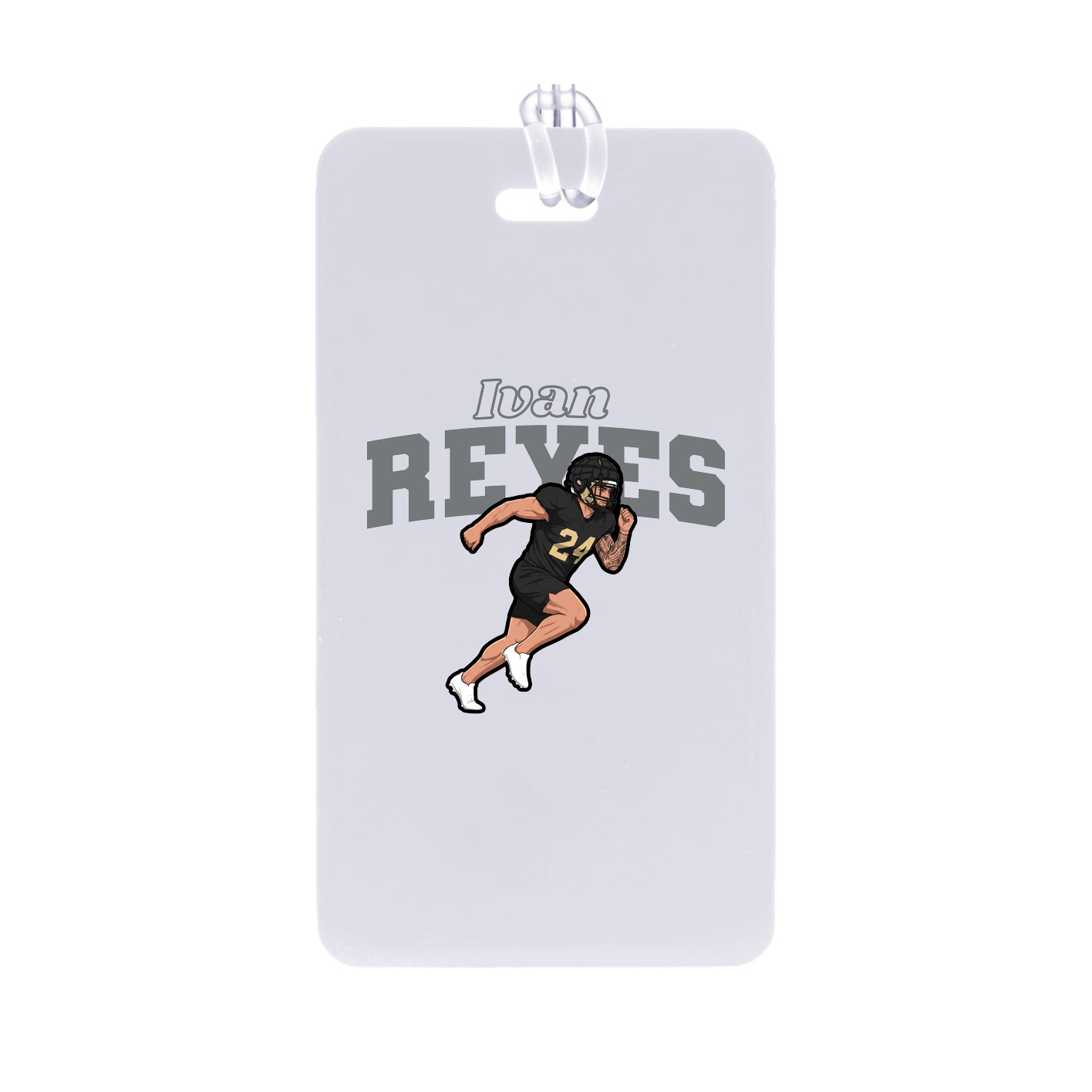 Bag Tag — Name Arch in Classic