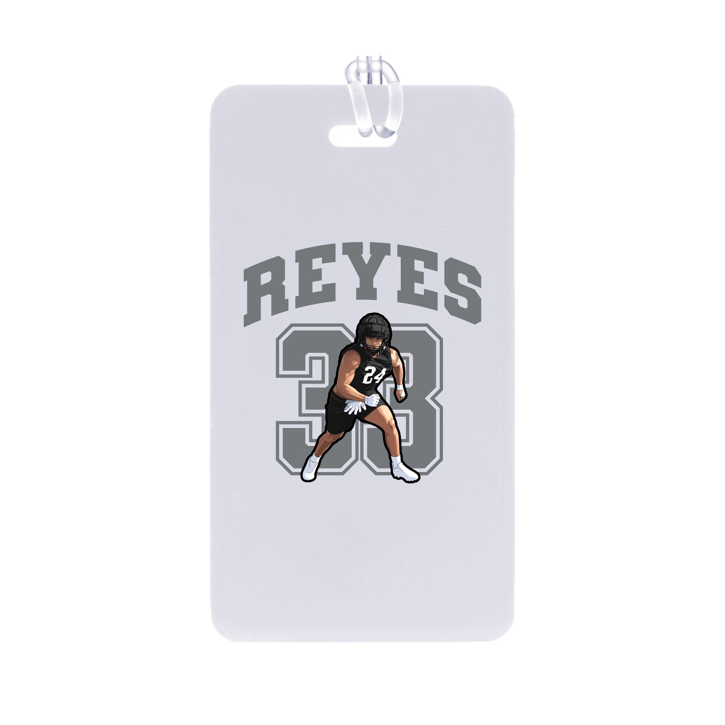 Bag Tag — Number in Classic