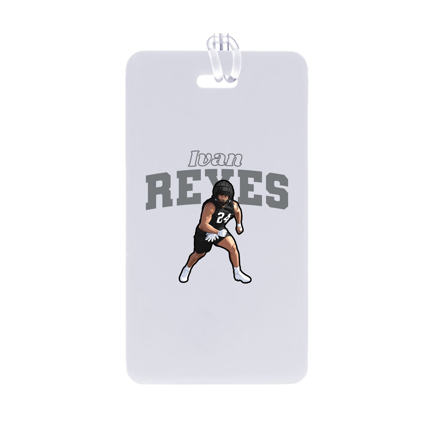 Bag Tag — Name Arch in Classic