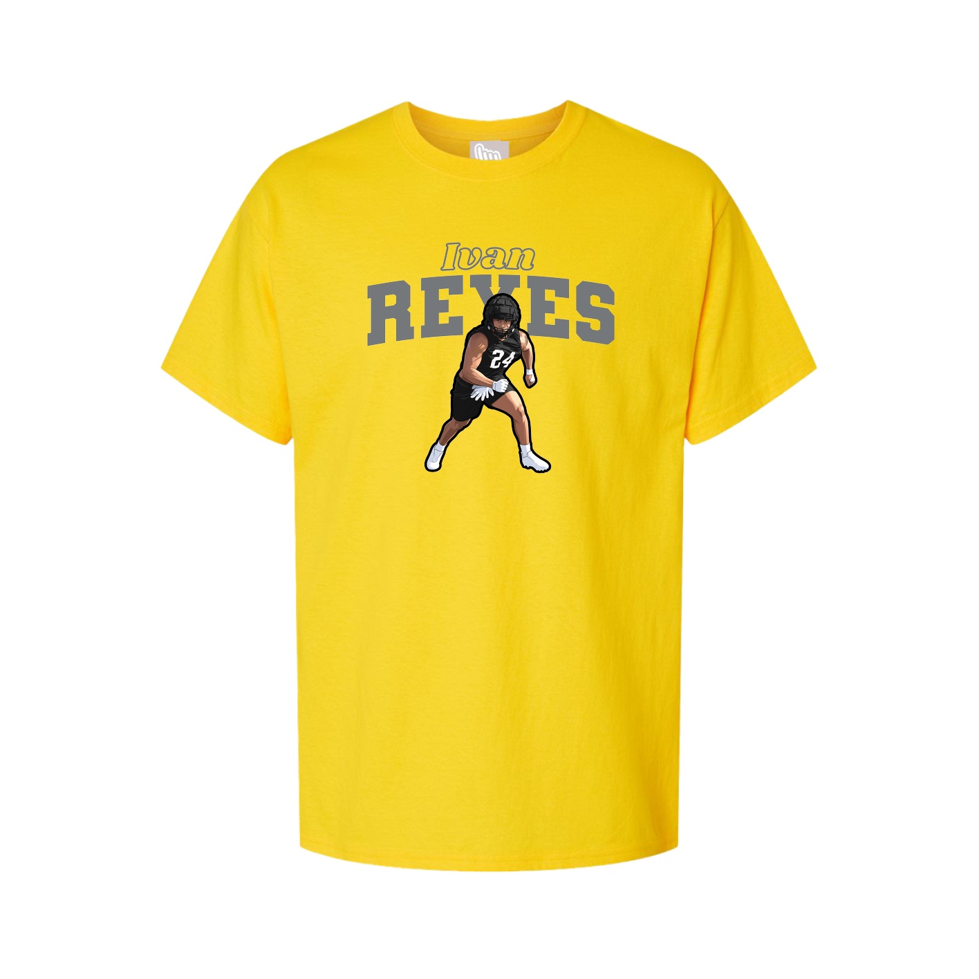 Tee — Name Arch in Gold