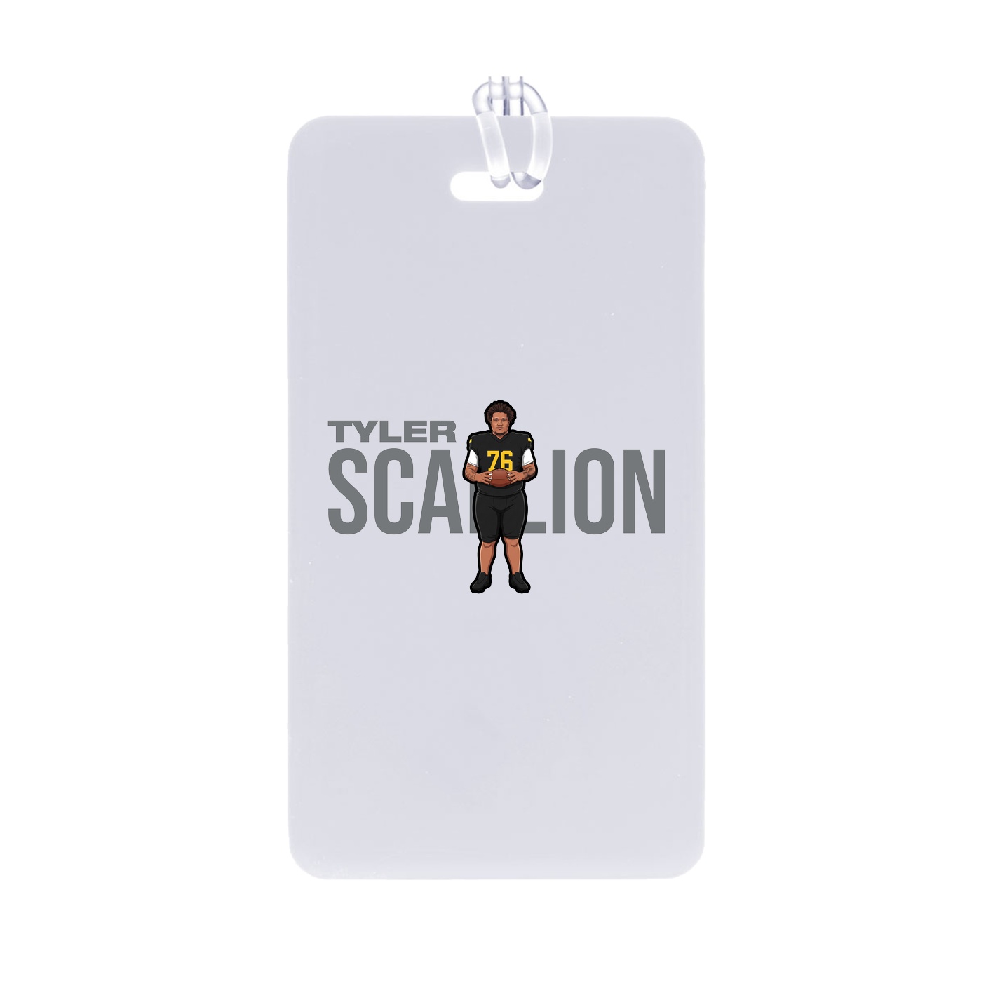 Bag Tag — Player Name in Classic