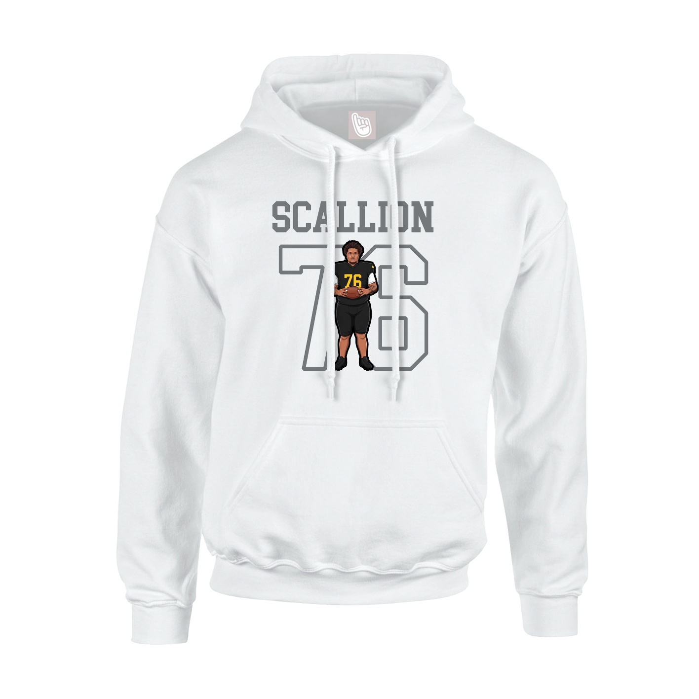 Youth Hoodie — Shirsey in White