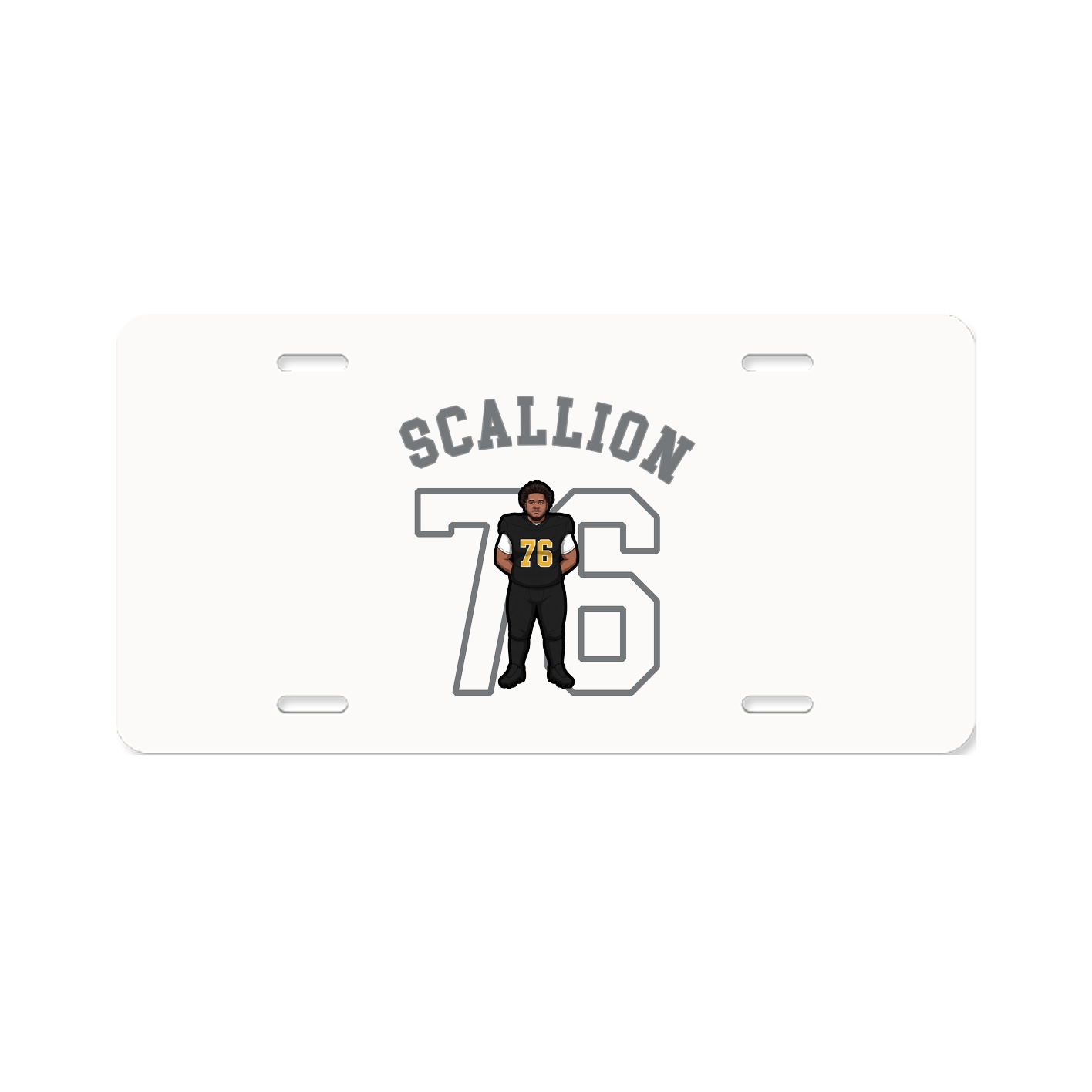 License Plate — Shirsey Arch in Classic