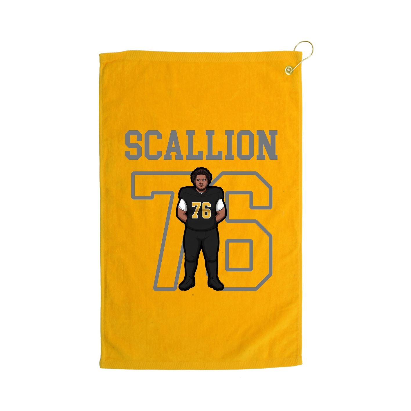 Golf Towel — Shirsey in Gold