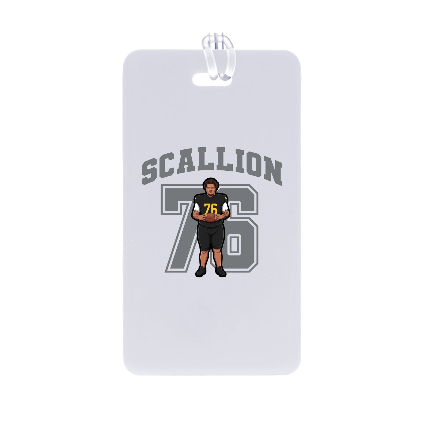 Bag Tag — Number in Classic