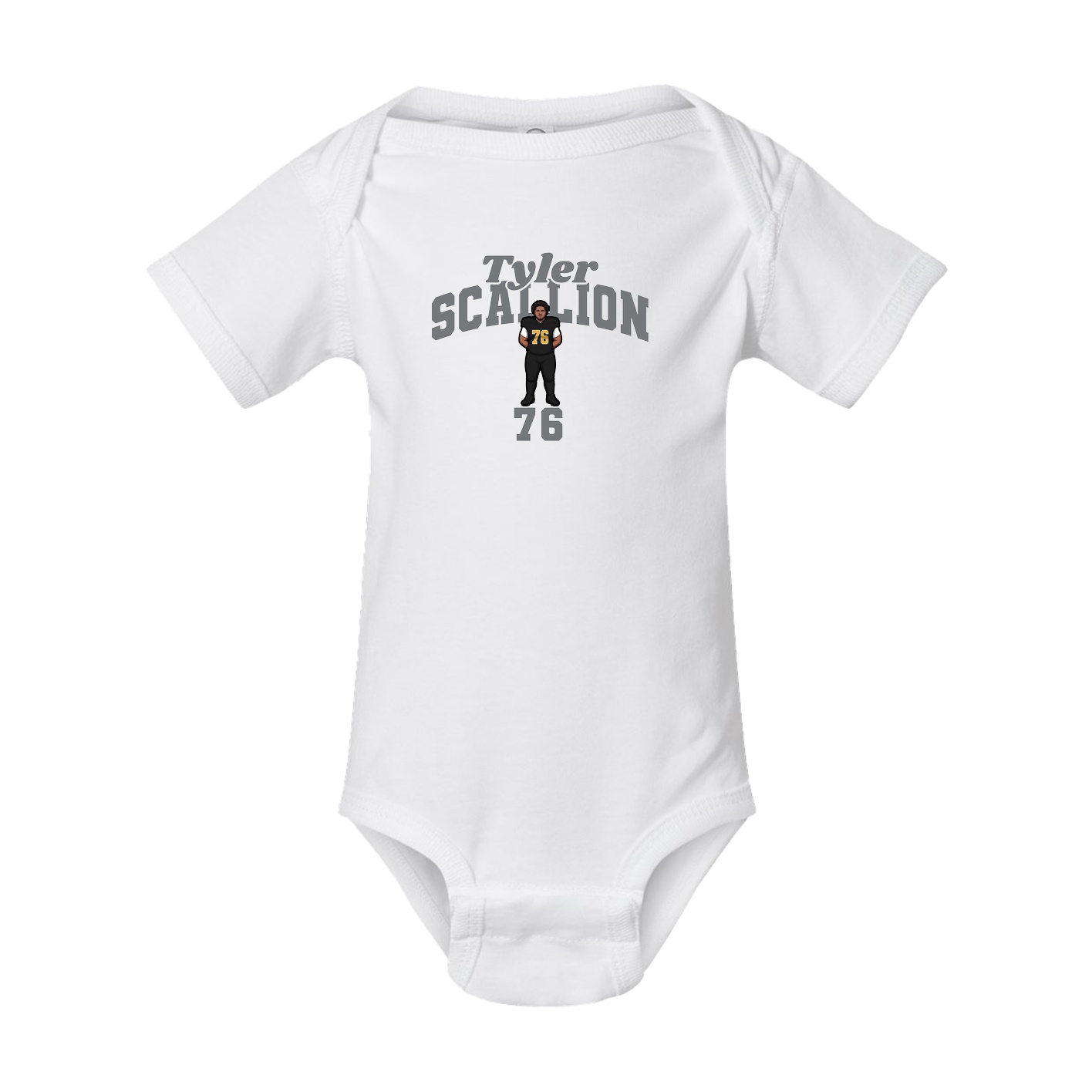 Baby Onesie — Signature Arch in White
