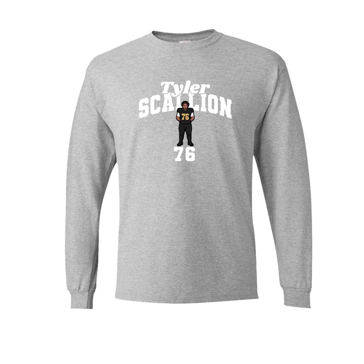 Long Sleeve Tee — Signature Arch in Grey