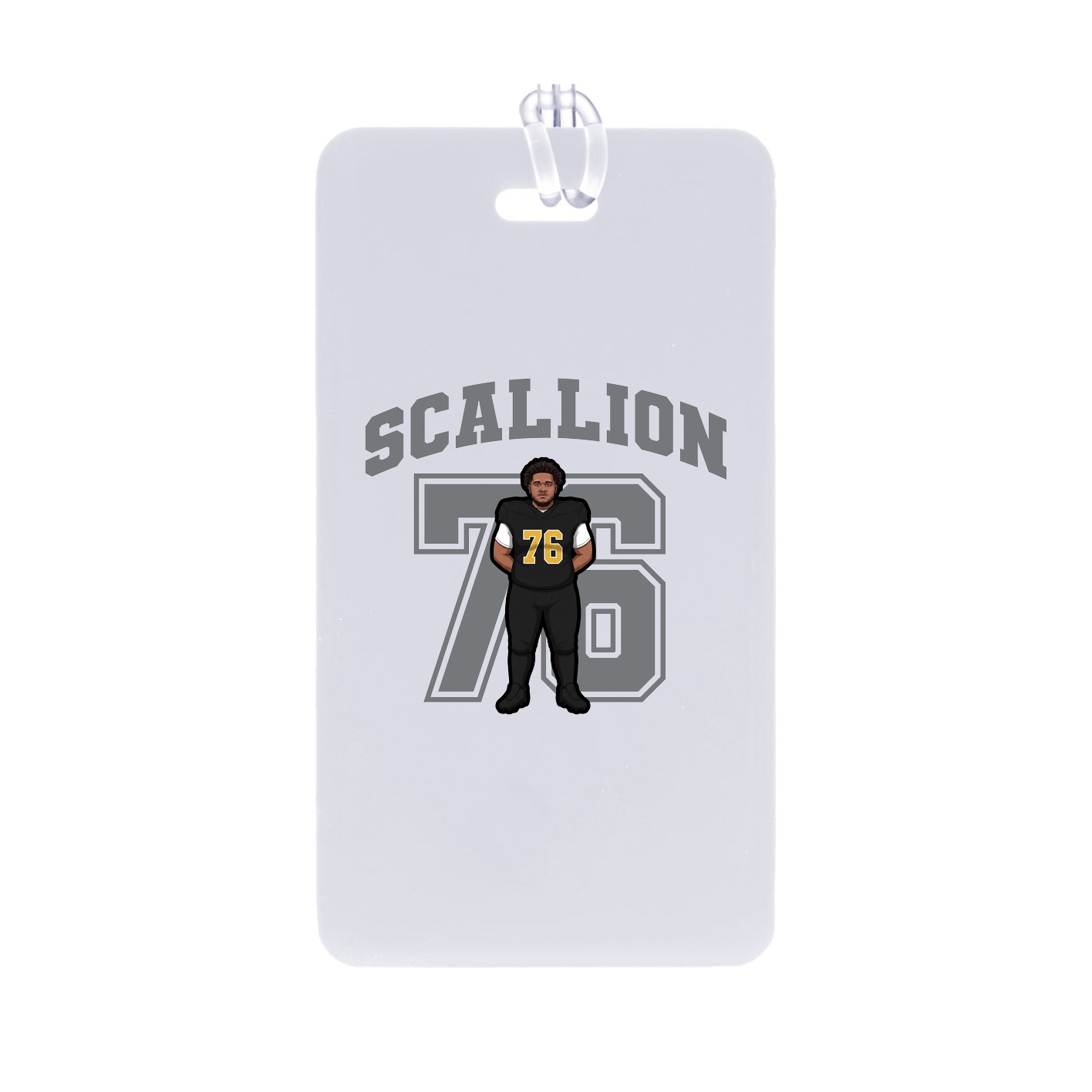 Bag Tag — Number in Classic